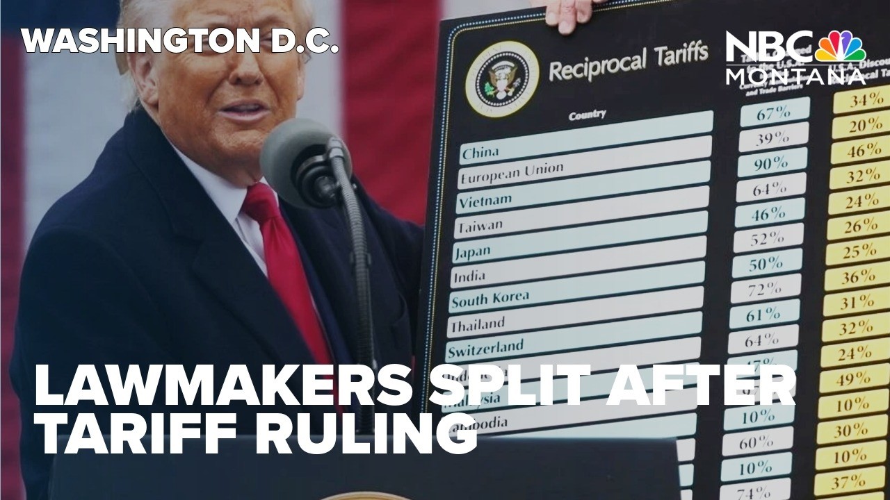 Lawmakers split after ruling ends Trump’s tariff campaign, GOP leaders vow next steps