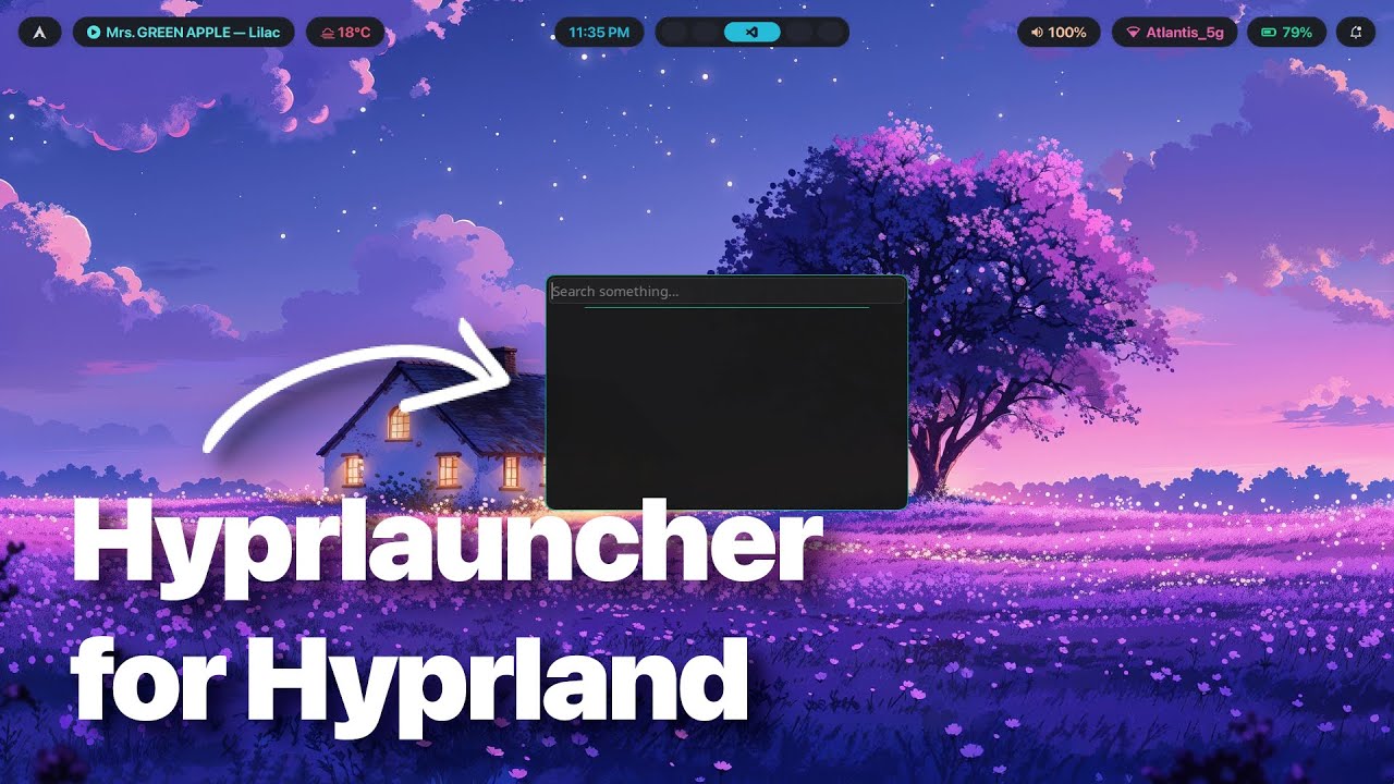 Экосистема Hypr: объяснение (Часть 1) | hyprlauncher