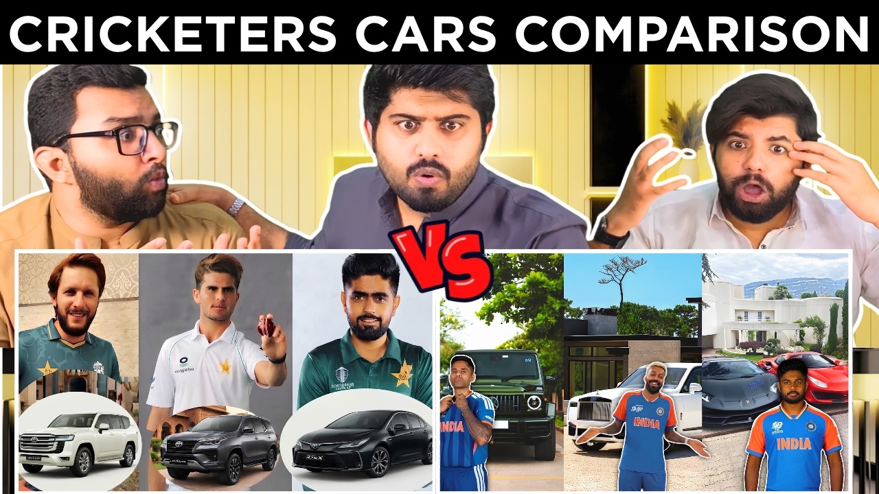 Reaction On Top 10 Cricketers Car Collection | India vs Pakistan | शानदार | Pakistani Reaction🔥