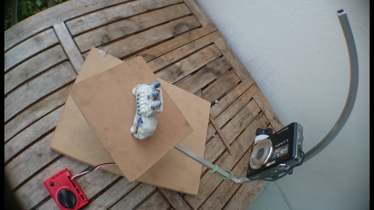 EASY Homemade 3D scanner (photogrammetry)