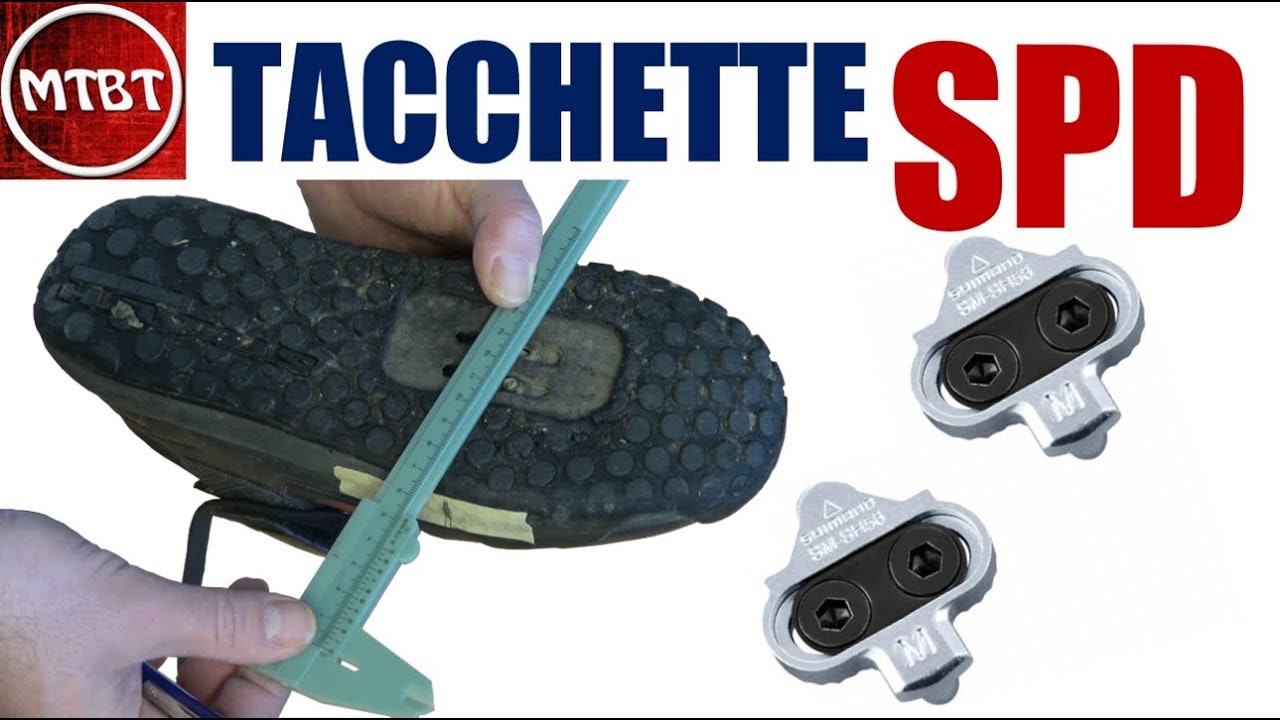 Come posizionare le tacchette scarpe pedali SPD | MTBT