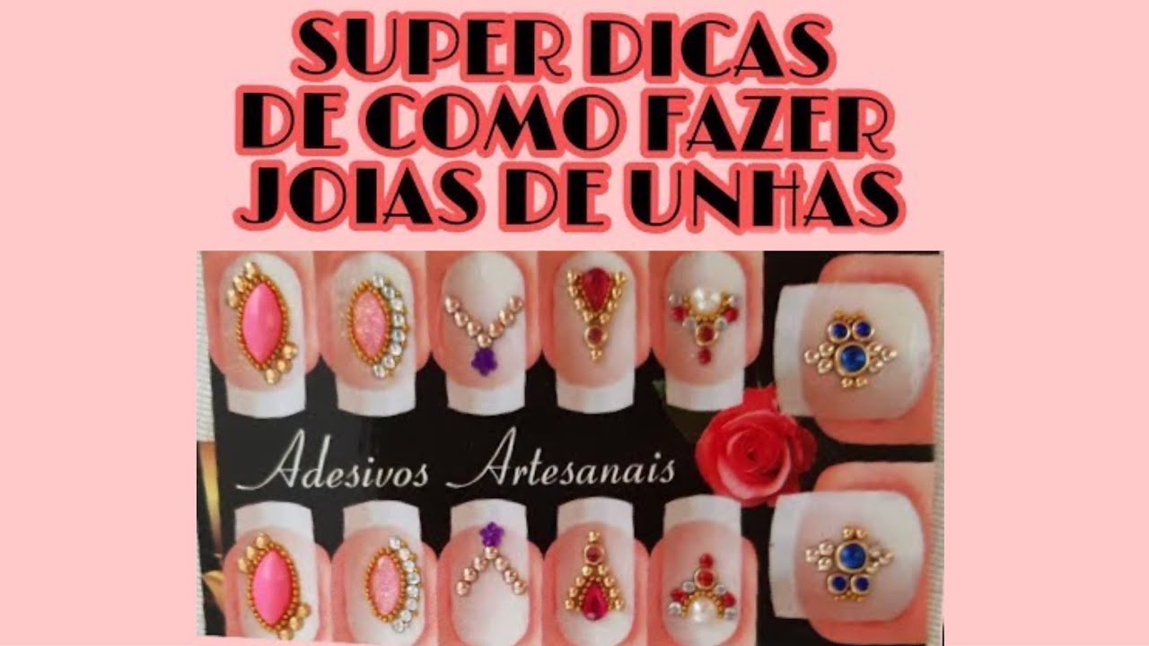 DICAS PARA FAZER JOIAS DE UNHAS - #3