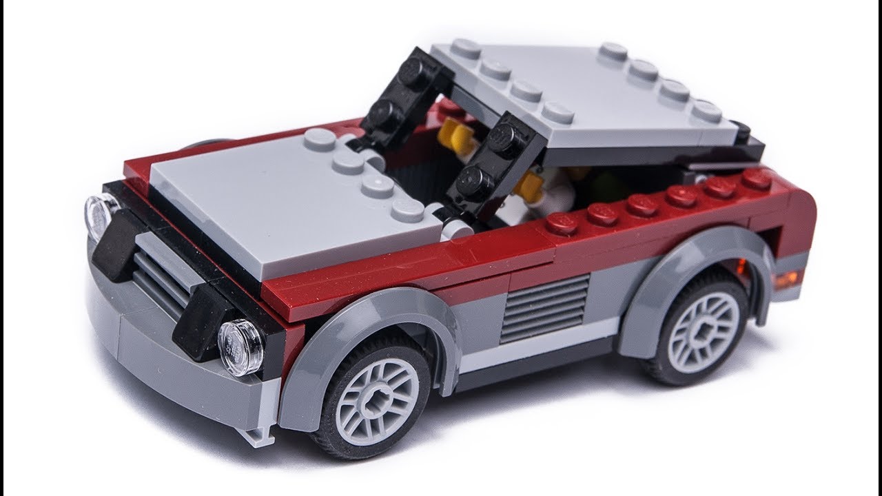How to build LEGO City 60150 alternative MUSCLE CAR moc