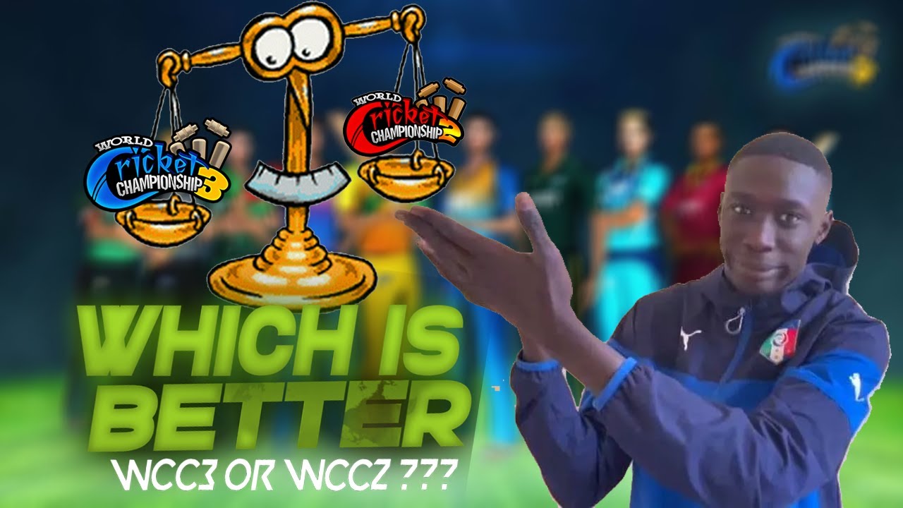 Wcc 3 vs Wcc 2 : Who has better Batsman / batting AI - Expert Mode | World Cricket Championship