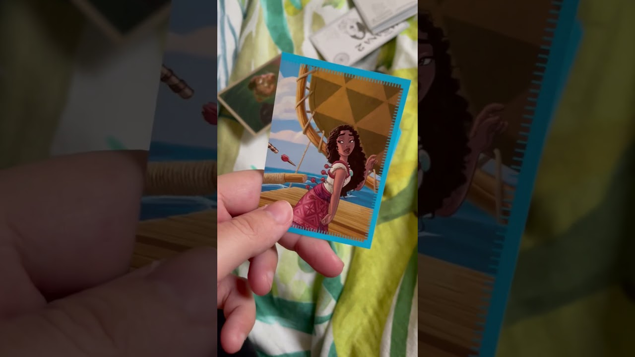 Moana 2 Panini sticker album +stickers ￼@panini #moana2 #unboxing #paninistickers #album #disney