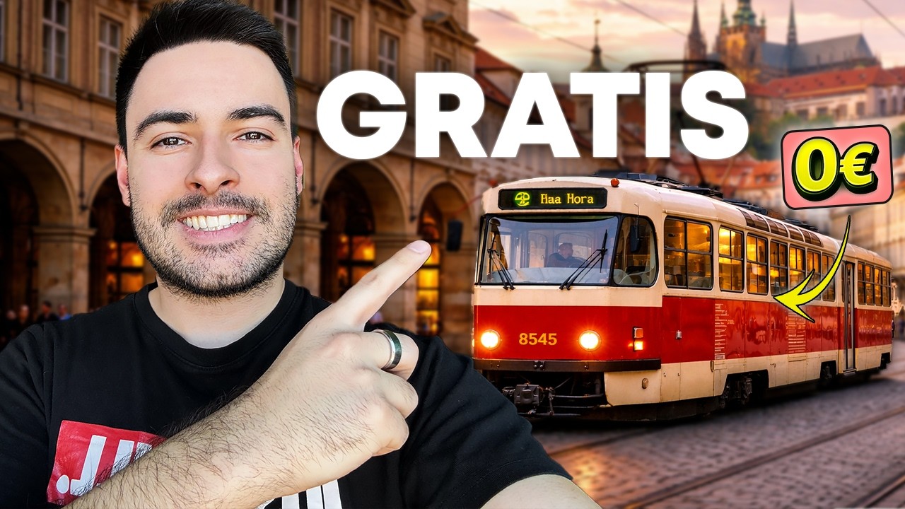 15 Cosas GRATIS en Praga (Por un Local) 🇨🇿