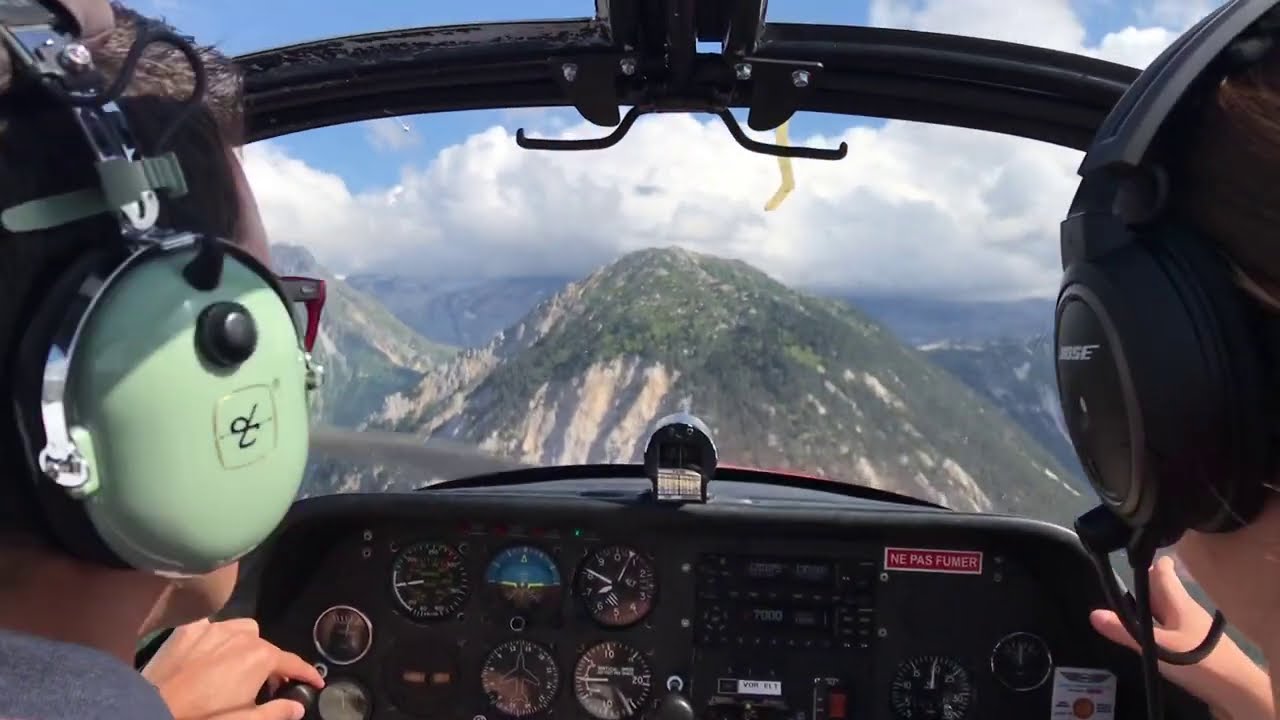 Atterrissage à Courchevel en DR300