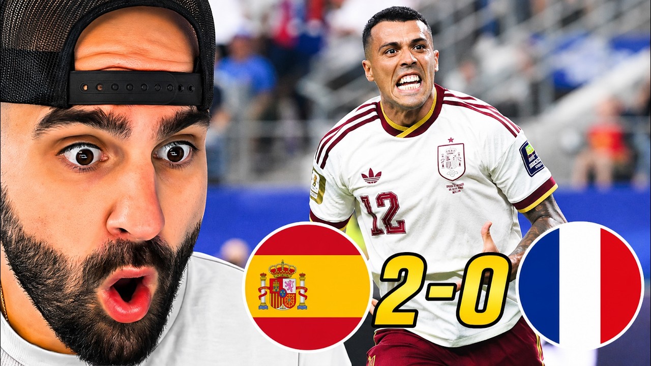 ИСПАНИЯ ДОМИНИРУЕТ И РАЗГРОМИЛА ФРАНЦИЮ 2-0 | ПОЛУФИНАЛ ЧЕМПИОНАТА МИРА