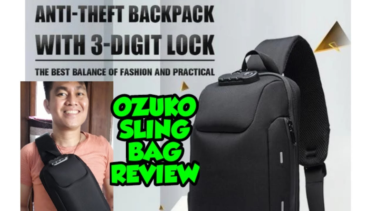 OZUKO SLING BAG REVIEW