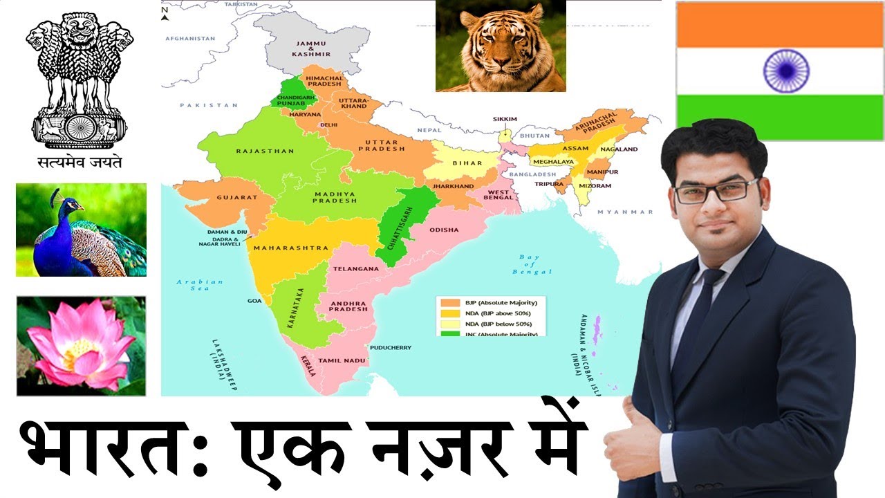 भारत एक नज़र में | India at a Glance | Indian Geography by Ankit Gupta GK