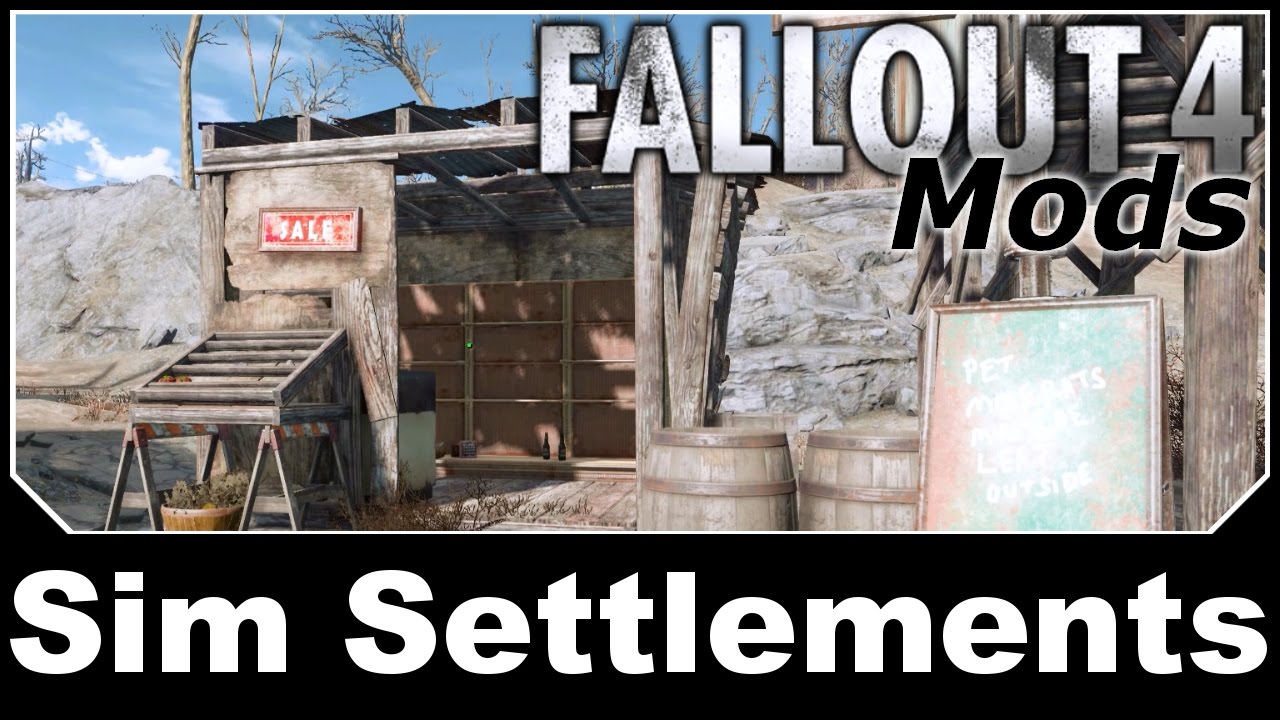 Fallout 4 Mods - Sim Settlements