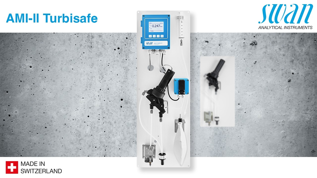 AMI-II Turbisafe Monitor: Swan의 새로운 경제형 접촉식 탁도 분석기