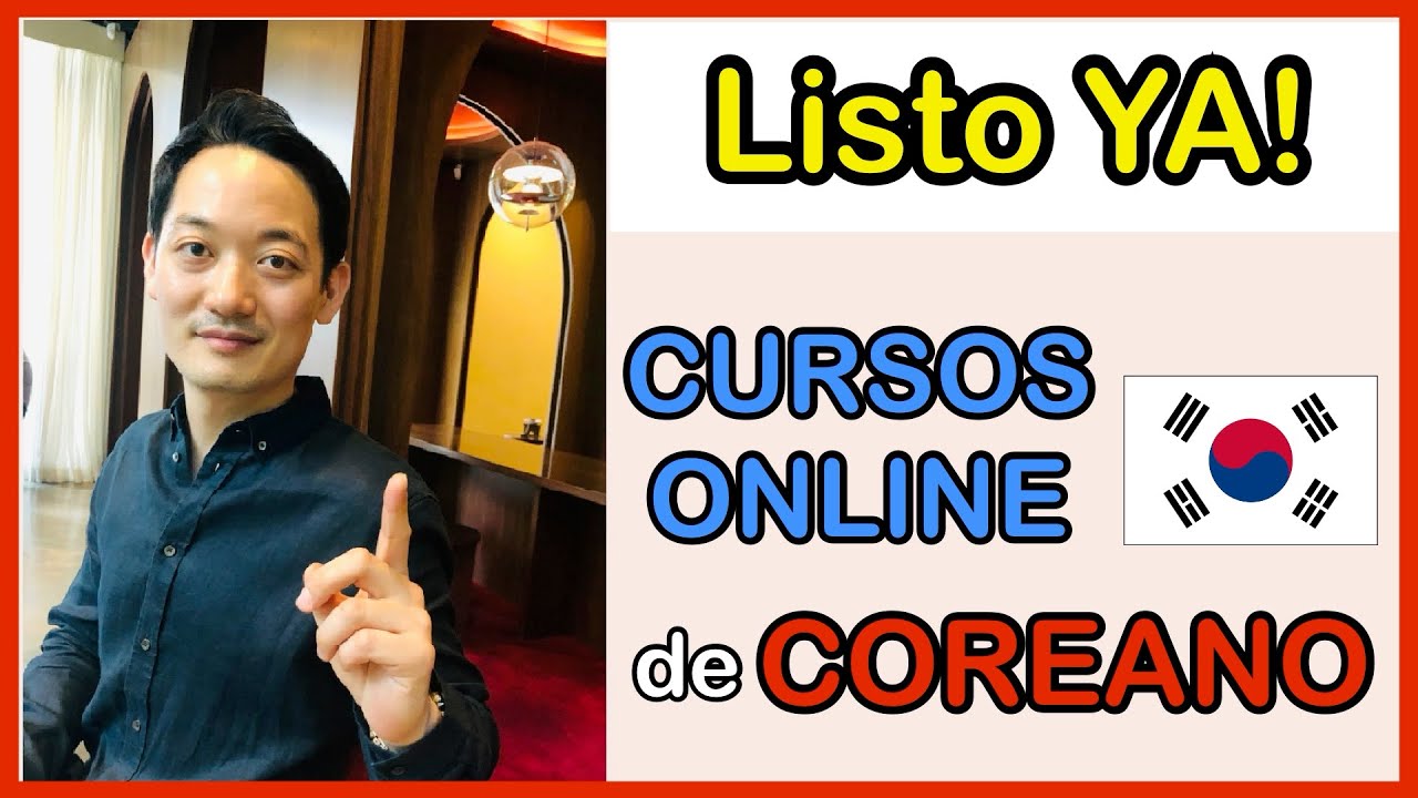 Cursos Online de Coreano🇰🇷 - Plazas Disponibles 🔝