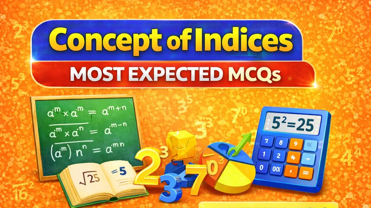 घातांक (Concept of Indices)| UPTET 2026 Most Important MCQs | @LetsLEARN2016 