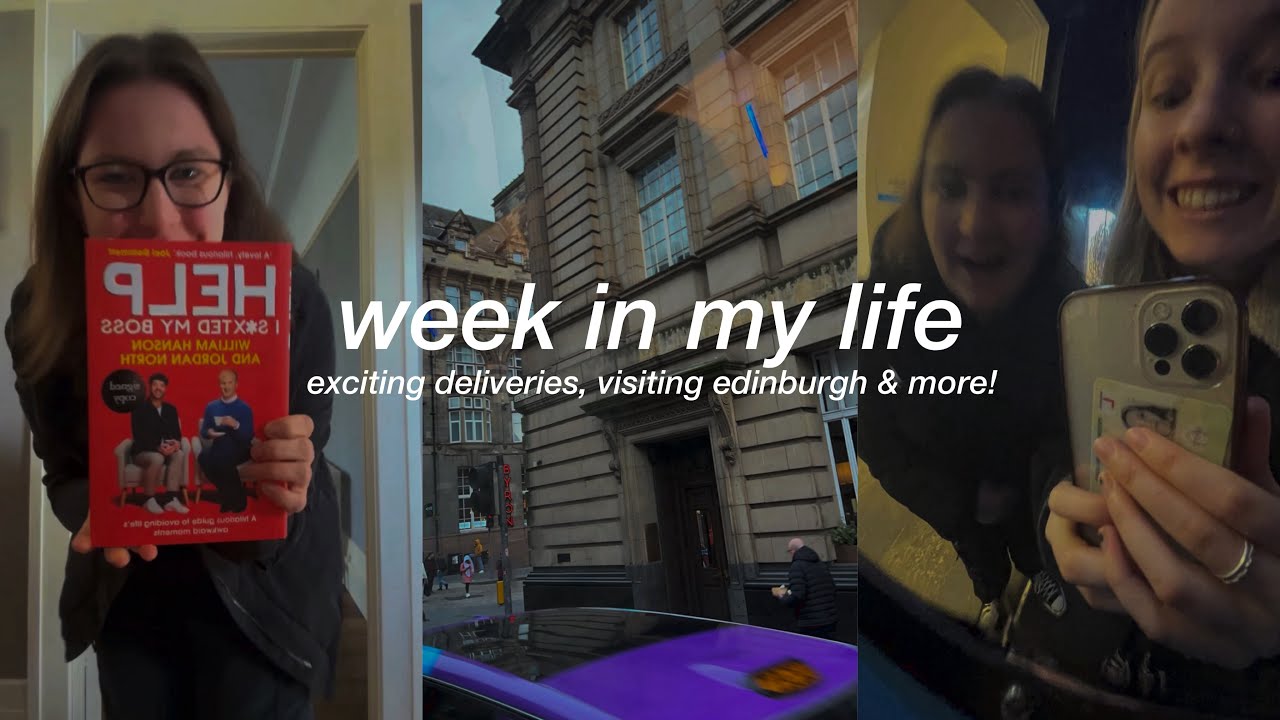 WIML || working from home, winter walks and going back to edinburgh, featuring a special guest…