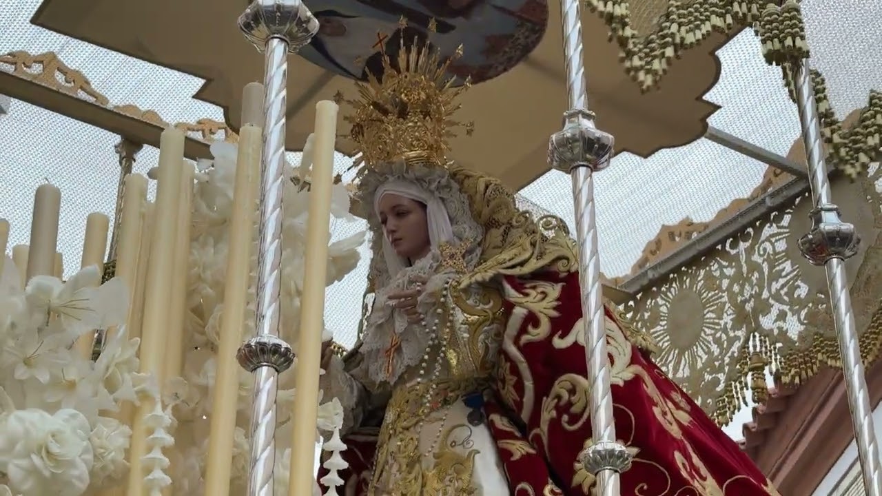 4K Saludo Hermanitas de la Cruz  | Virgen de la Salud | Domingo de Ramos 2024 | LaCruzdeGuía.es