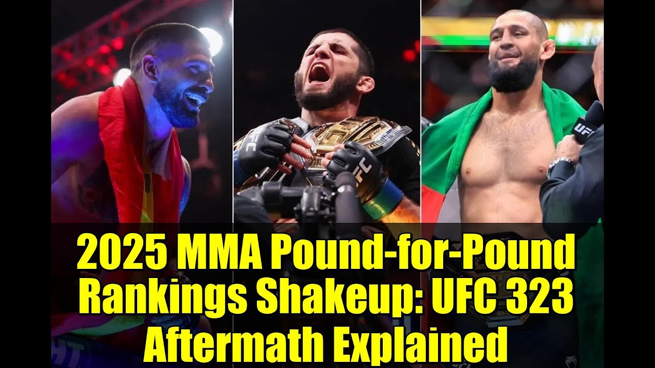 2025 MMA Pound-for-Pound Rankings Shakeup: UFC 323 Aftermath Explained