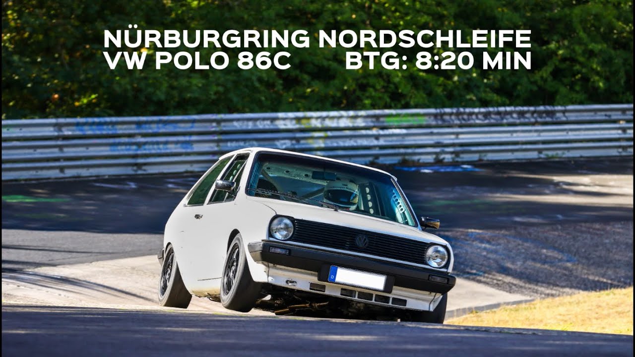 Nürburgring Nordschleife 8:20 BTG - VW POLO 86C - Fabian Stracke