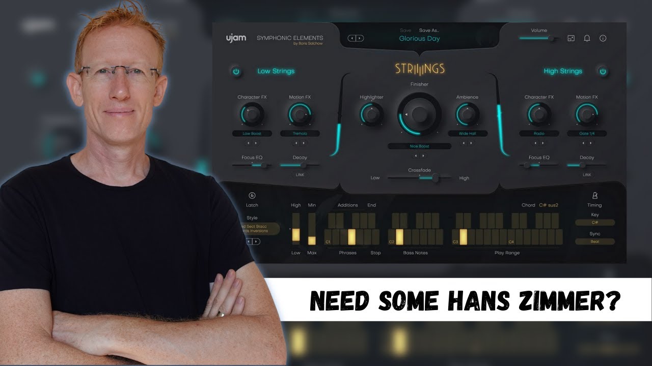 UJAM STRIIIINGS Review and Demo - Need some Hans Zimmer strings?