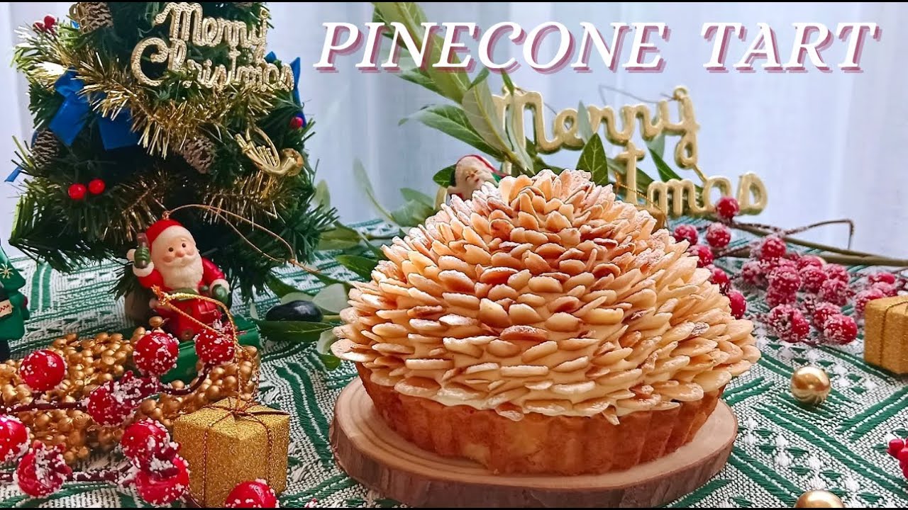 PINECONE TART FOR CHRISTMAS 🎄