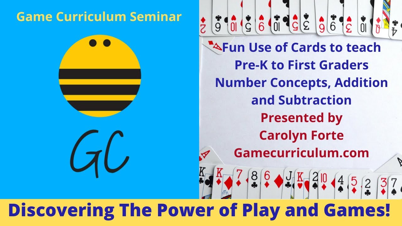 Teaching Number Recognition, Addition and Subtraction Through Card Games!