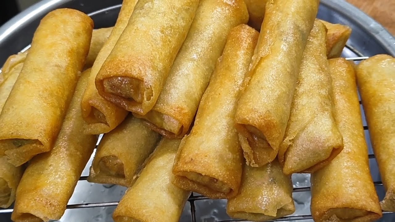 How To Make Taro Spring Roll - Easy to make Spring Roll Recipe