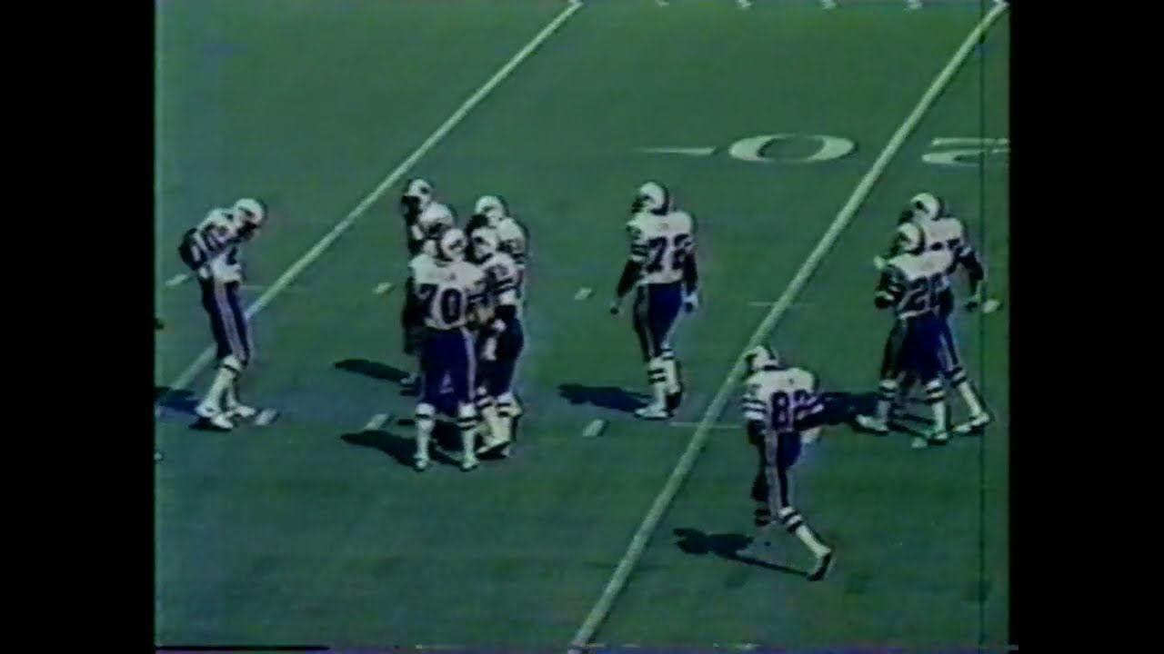 1980 Week 1 Miami at Buffalo