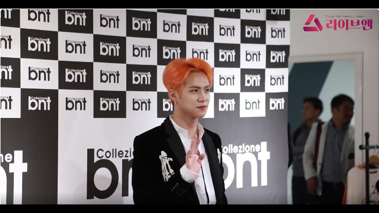 KIM DONGHAN, drastically changed hairstyle ‘bnt collezione’