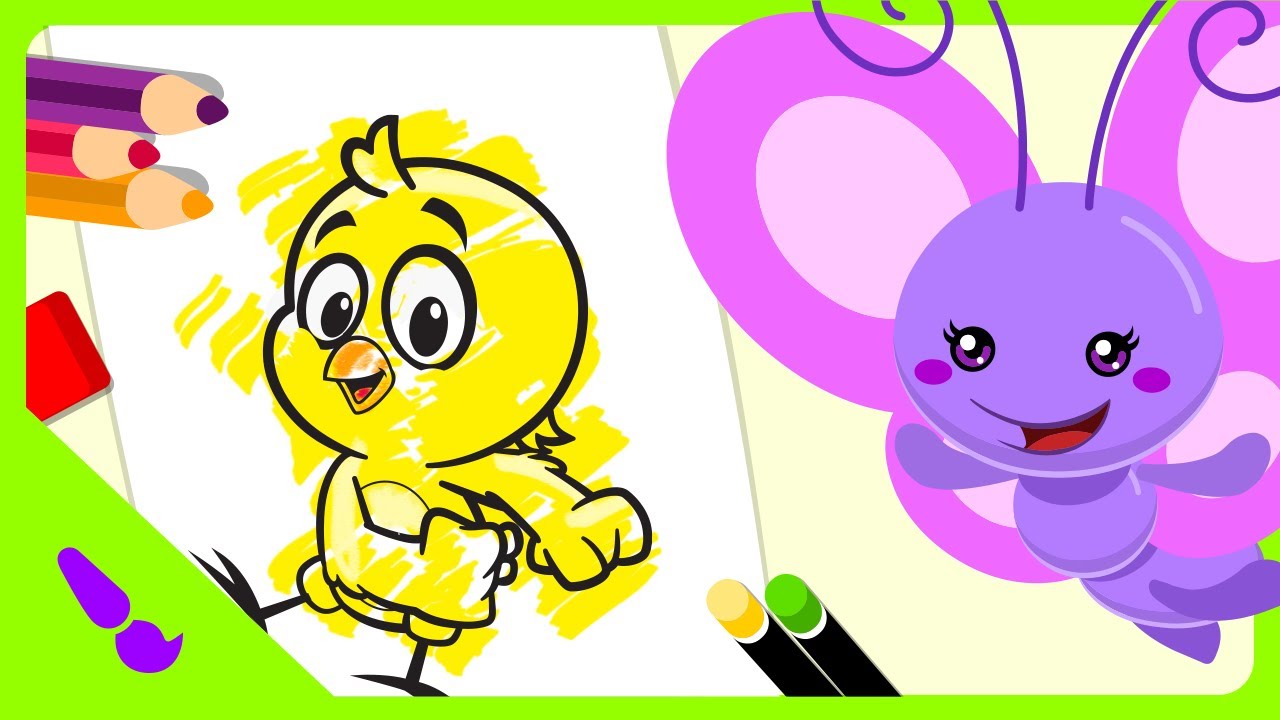 Galinha Pintadinha Mini - Pintura Mágica - Pintinho Amarelinho