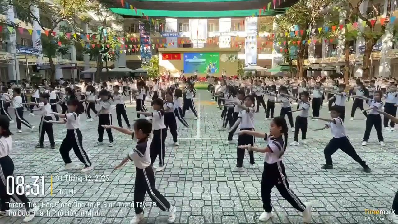 Đồng diễn Vovinam (01/12/2025) - Trường Tiểu học Giồng Ông Tố, P. Bình Trưng, Tp Hồ Chí Minh