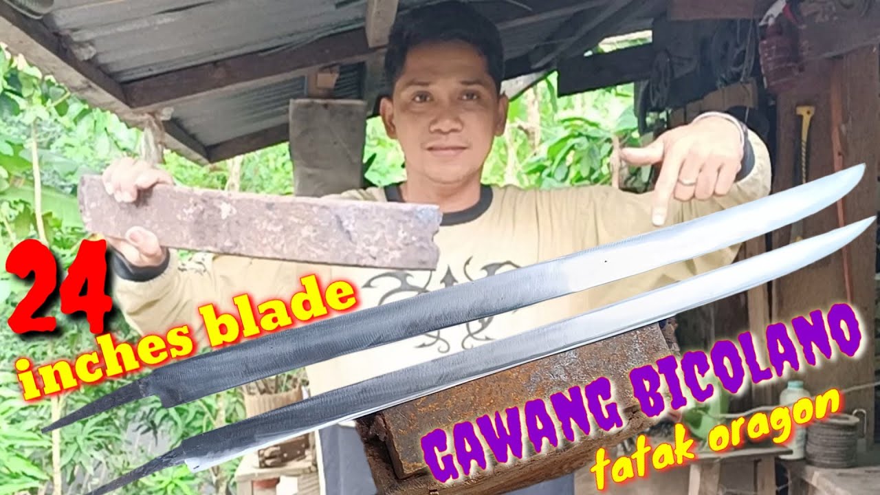 MAKING LONG BLADE 24 INCHES