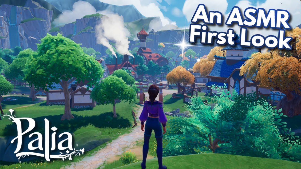 ASMR ✨ First Look At PALIA, The Coziest MMO Ever! ✨