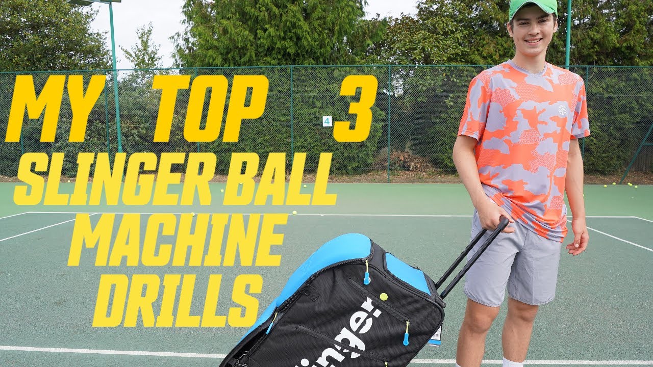 TOP 3 Drills for the SLINGER ball machine