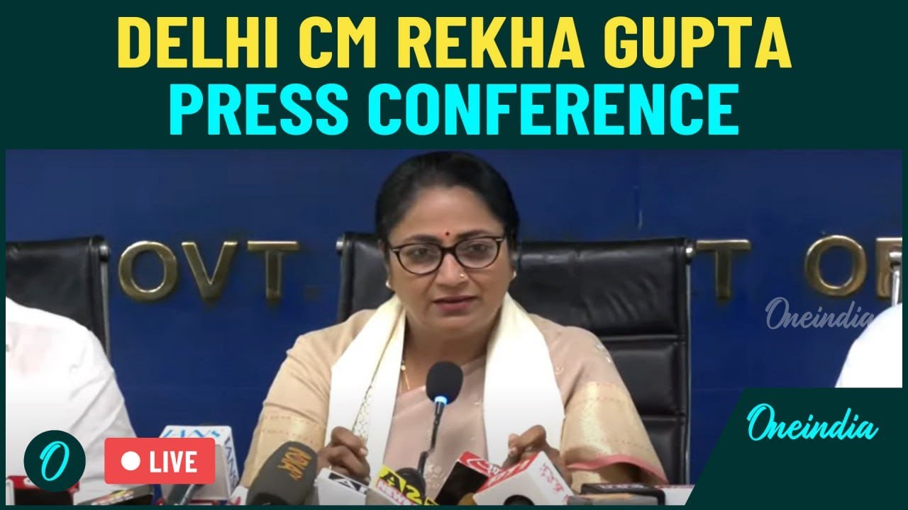 LIVE: Delhi CM Rekha Gupta Addresses Press Conference on Viksit Delhi Budget 2025 | BJP | AAP