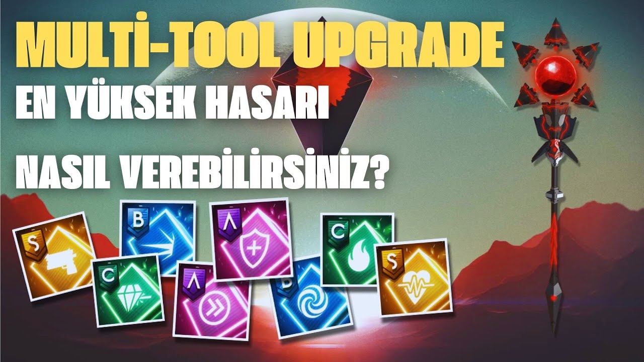No Man's Sky -  Silahınızla Verebileceğiniz En Yüksek Hasar! (Multi-Tool Upgrade)