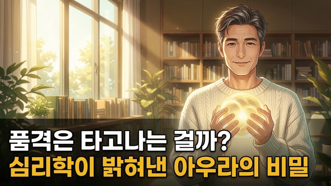 품격있는 사람은 타고나는 걸까? 심리학이 밝혀 그 아우리의 비밀!!