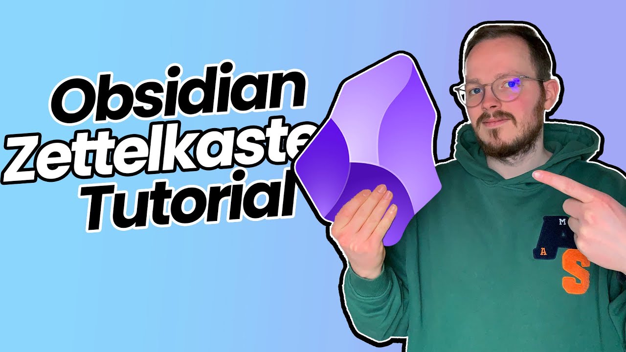 Mit dieser App generierst du dir ein zweites Gehirn! 🧠 | Obsidian Tutorial deutsch | Zettelkasten