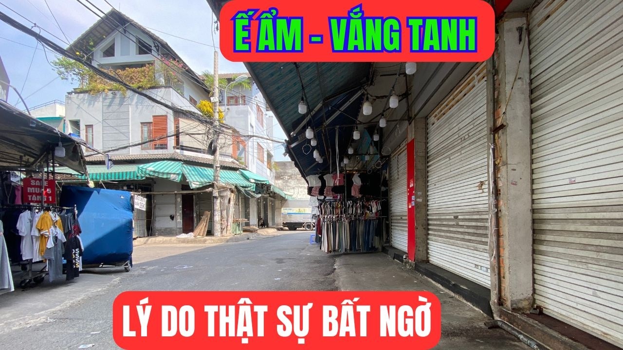 TẾT ĐẾN RỒI - Đến lượt chợ NỔI TIẾNG NHẤT tại Sài Gòn cũng RƠI VÀO CẢNH NÀY.