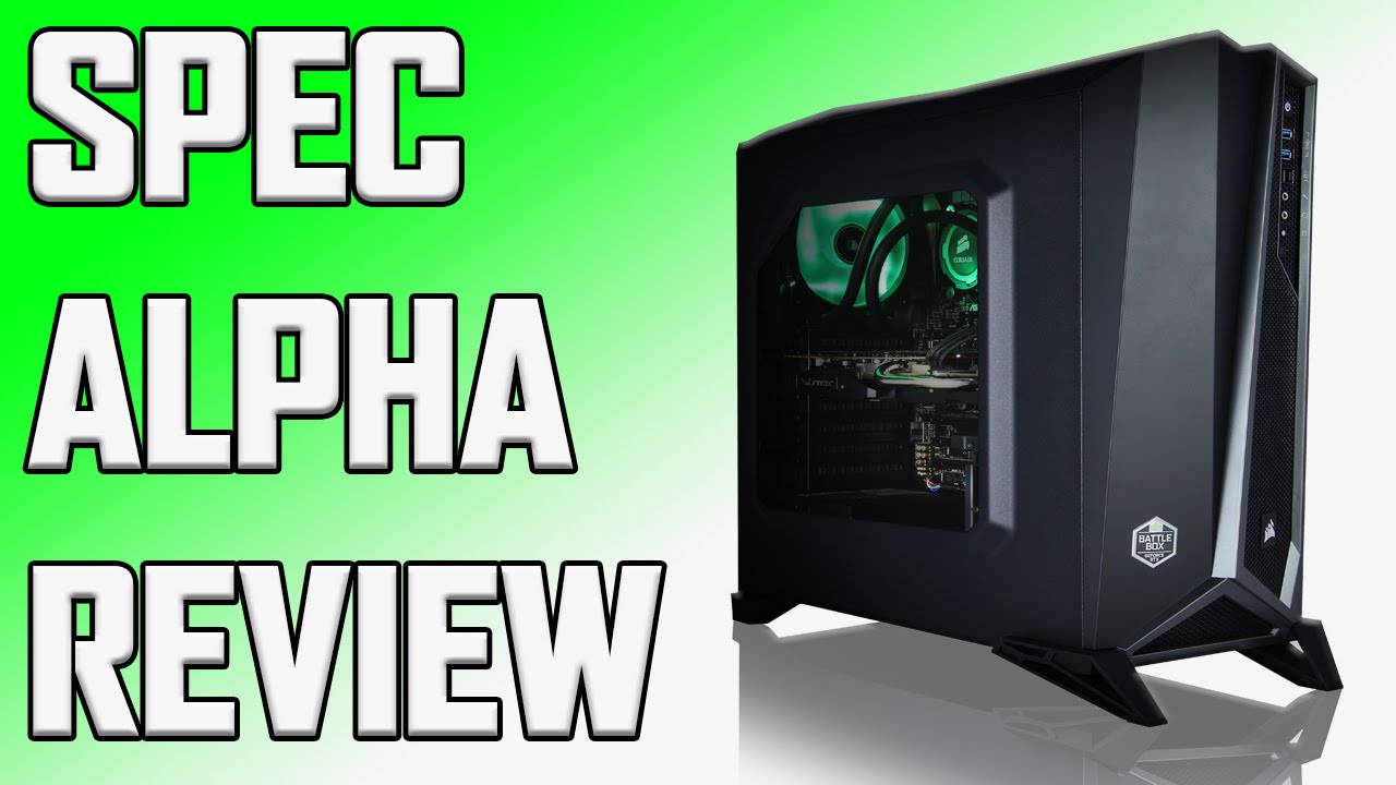 Corsair Spec ALPHA Review/Overview!