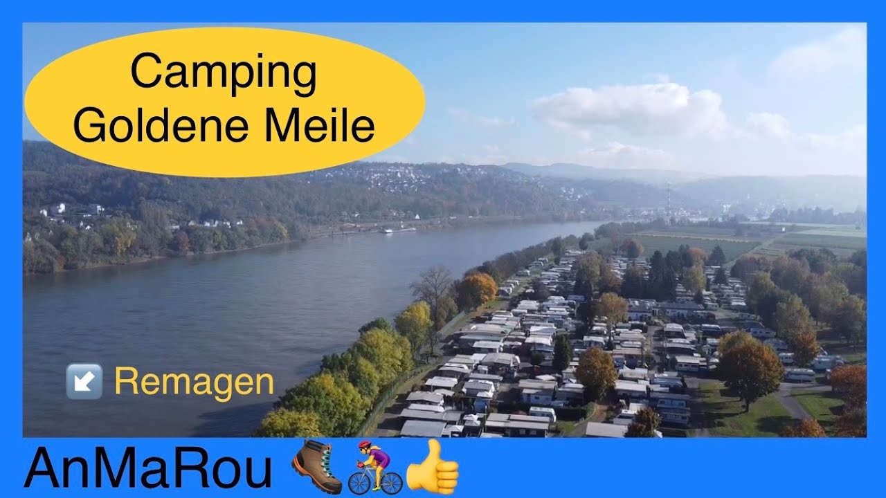 🇩🇪 Rhein Remagen Camping Goldene Meile Rheinland-Pfalz