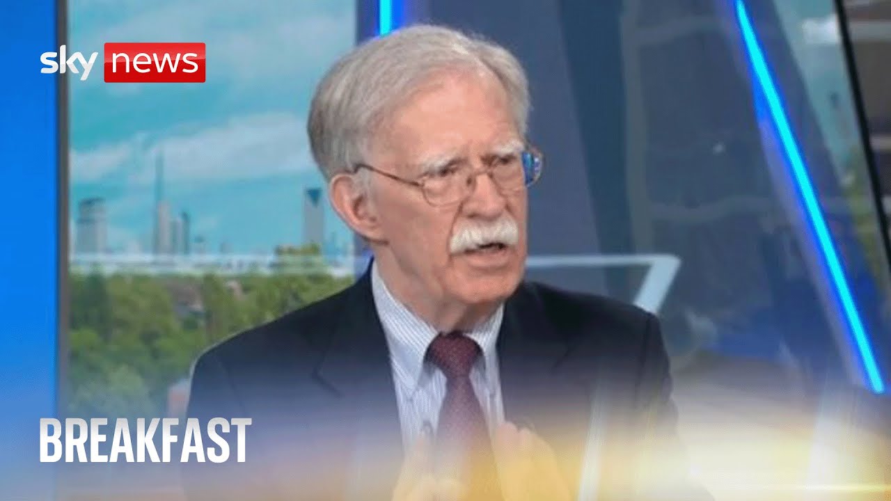 John Bolton reacts to Trump-Putin meeting, China security summit and FBI raids | Sky News interview