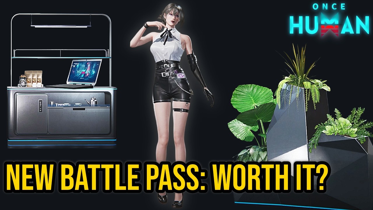 Is the Shadowrunner Battle Pass Worth It? [ALL Cosmetics] | Once Human