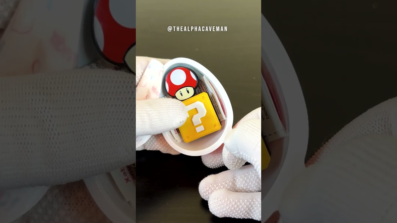SUPER MARIO KINDER JOY EGG ASMR OPENING: DAY 21