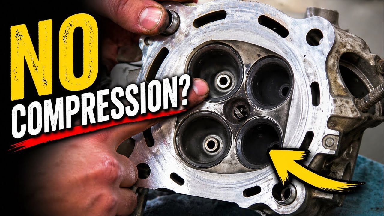 Honda CRF Cylinder HEAD removal and install - Parts and tools in description