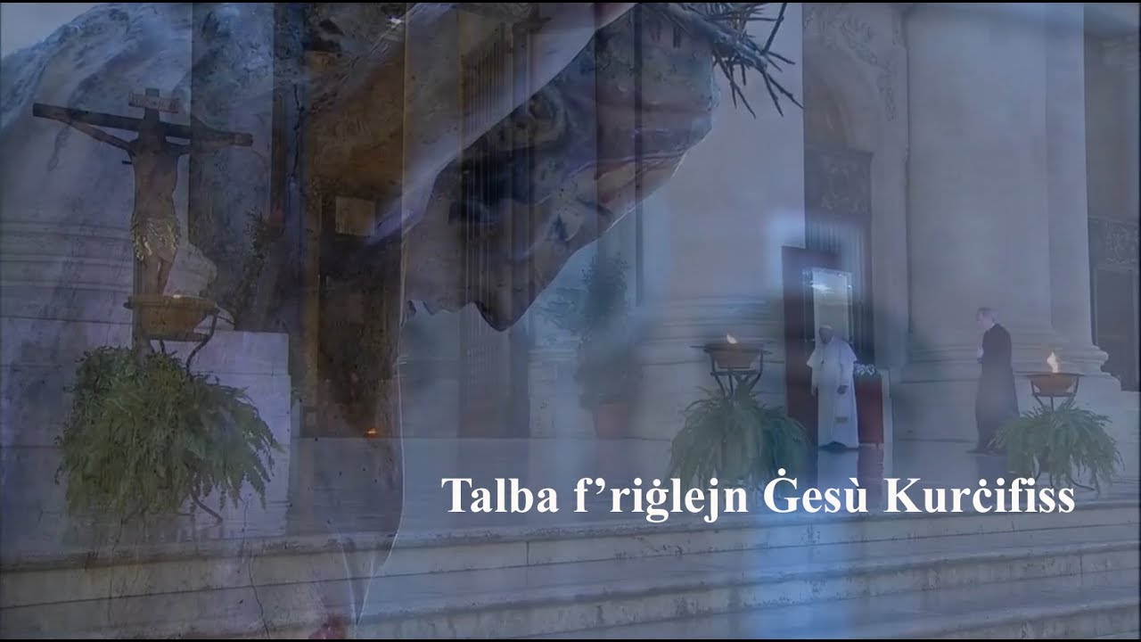 Talba f'riġlejn Ġes&ugrave; Kurċifiss