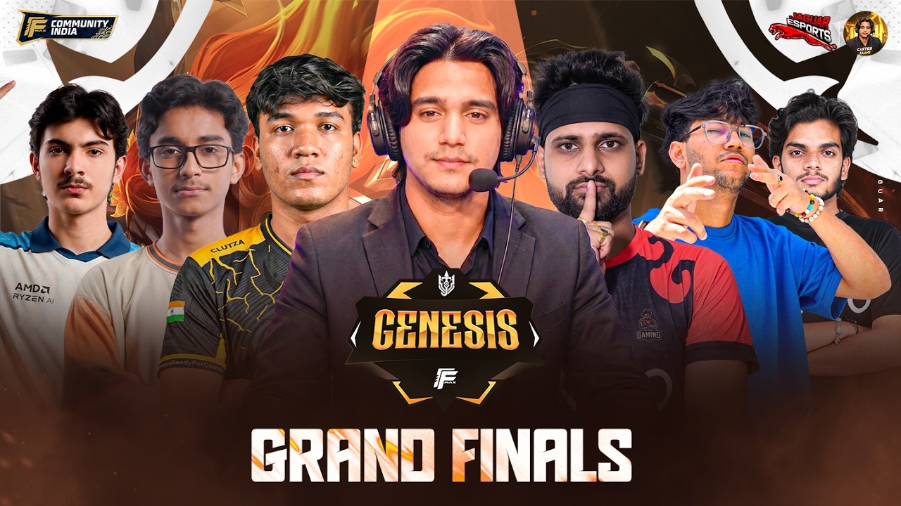 GENESIS- GRAND FINALS| PRESENTED BY CASTER JAANI |JAGUAR ESPORTS || IQOOxTG, TAG, S8UL, IQOO OGxTSG