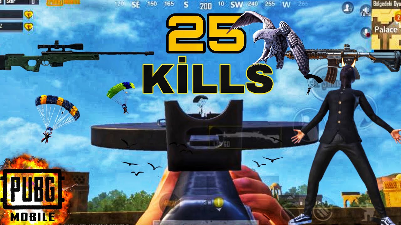 25 KİLLS!! New Mode Erangel Best Duo Tough Match PUBG MOBİLE