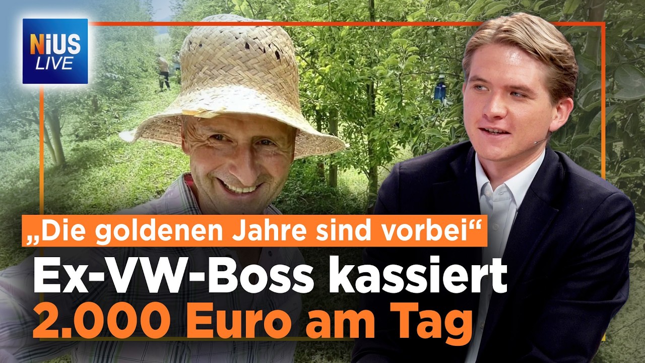 Herbert Diess: Der Mann, der VW ruinierte – und trotzdem abkassiert | NIUS Live vom 18.03.2026