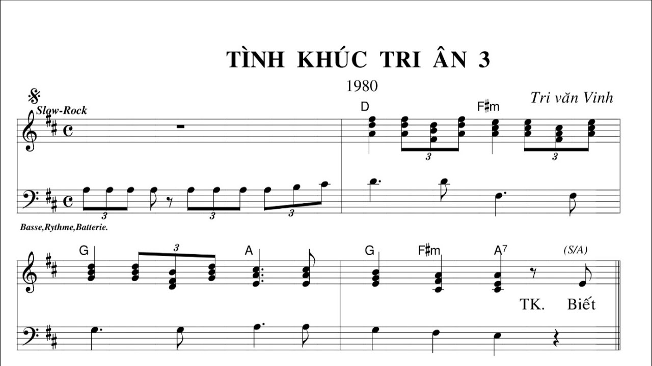 TÌNH KHÚC TRI ÂN 3 - LM TRÍ VĂN VINH - Trình bày Cđ Đức Mẹ Vô Nhiễm Cali