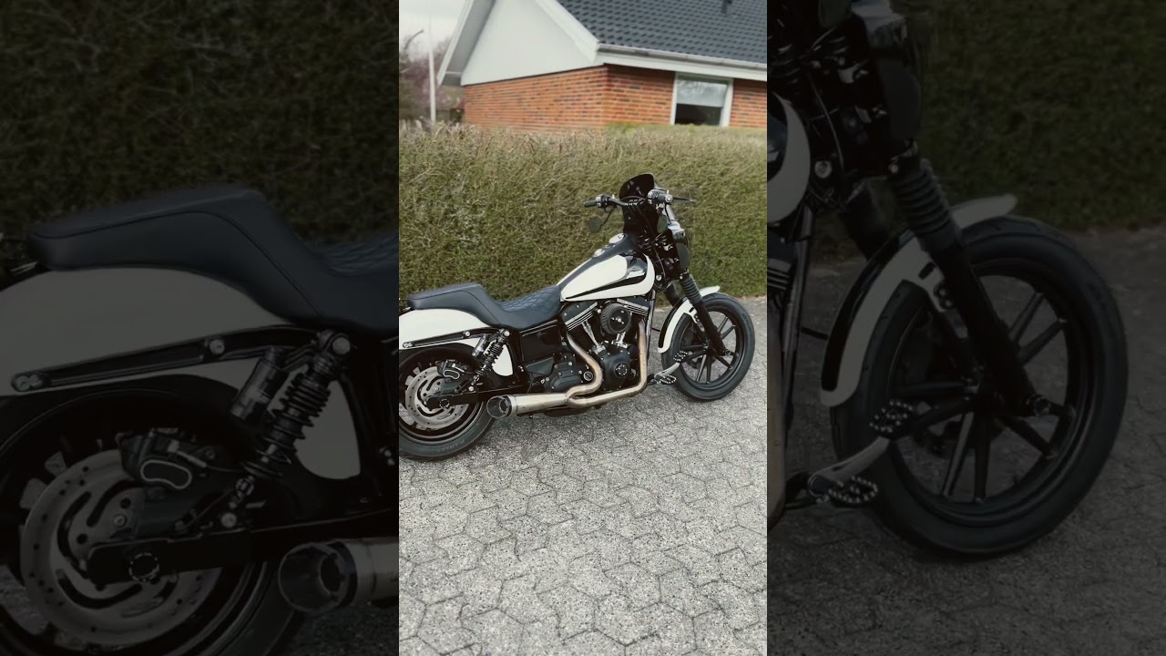 My modded Street Bob limited Clubstyle edition #dyna #fxdb #clubstyle #exhaust #burnout #harley #hd
